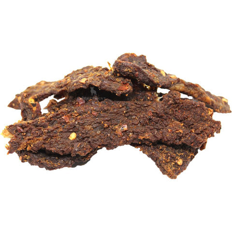100% All Beef Jerky with Organic Sonoran Chiltepin (100-gram. approx. 3.5 oz)