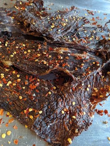 100% All Beef Jerky with Organic Sonoran Chiltepin (1 Kilo. approx. 35 oz)
